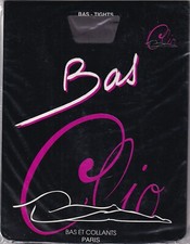 Bas nylon Clio CONFORT 80 D Gris ou Vison. 5 tailles. French vintage stockings.