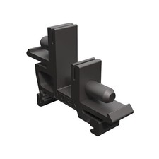 Adaptateur rail DIN noir pour