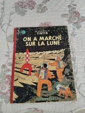 TINTIN  - ON A MARCHE SUR LA LUNE EO  1956  B 16 Belgique 