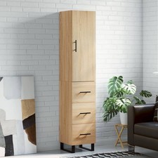 Buffet Haut Armoire Rangement Salle de Séjour Maison Bois d'Ingénierie vidaXL