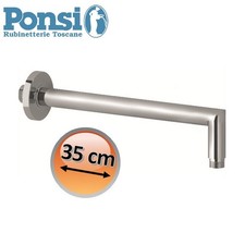Bras de douche rond L. 350 mm