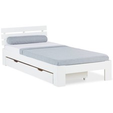 Cadre lit bois 90x200 cm - lit,
