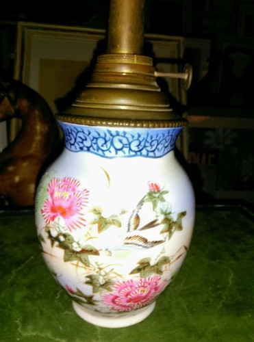 Lampe pétrole vase - pétrole,
