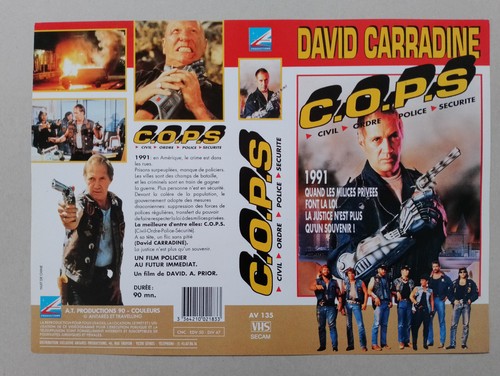 Jaquette vhs cops - vhs,