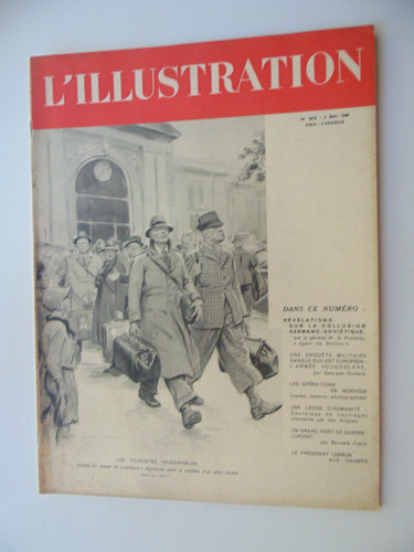 Illustration revue 1940 - revue, de