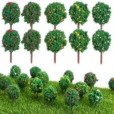  50 Pcs Arbre Maquette Arbres