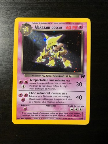 Carte pokémon alakazam - carte, :