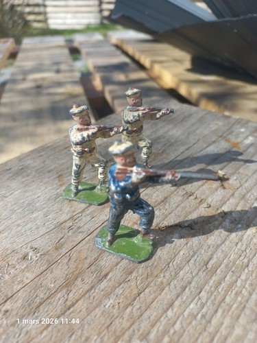 Lot soldat plomb - 3,