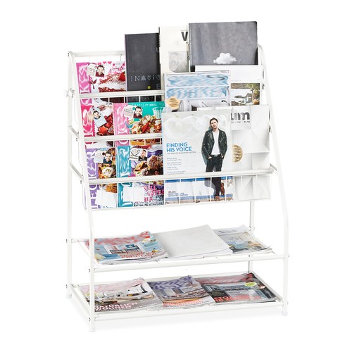 Porte magazines présentoir - porte-magazines,
