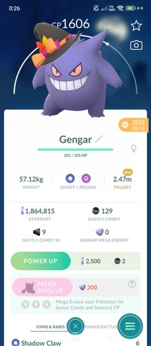 Gengar halloween hat - halloween, xxl