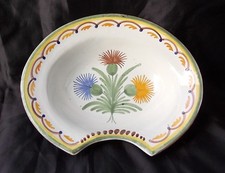 ANCIEN PLAT A BARBE faiencerie NEVERS? MALICORNE?