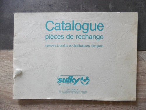 Sulky catalogue pièces de - sulky, –