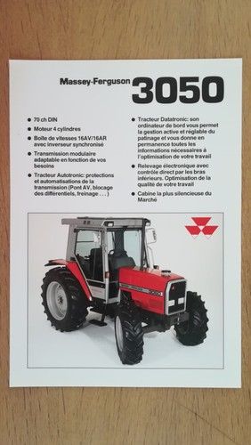 Brochure tracteur massey - tracteur,