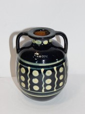 Paul Jacquet (1882-1968) - Art Déco - Savoie Annecy : Vase en terre vernissée.