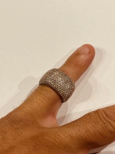 Bague empierrée argent 925 - bague,