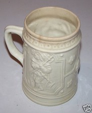 @£ RARE BOCK. CHOPE A BIERE EN FAIENCE BAR CAFE BRASSERIE