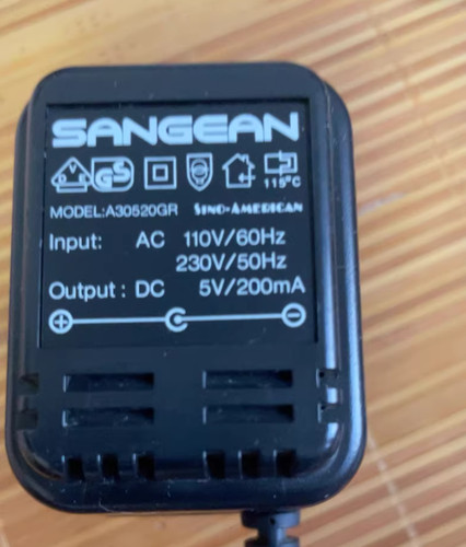 Sangean a30520gr 200ma - sangean,
