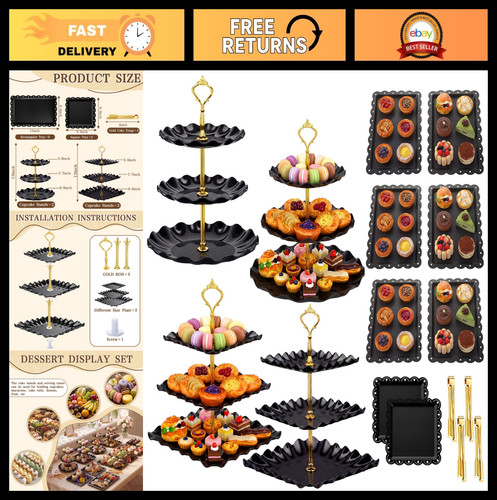 Pcs tier cupcake stands - cupcake, &
