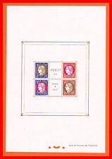 1937 FRANCE BLOC PEXIP N**/MNH  YVERT N° 3 - SCAN RECTO et VERSO CONTRACTUEL