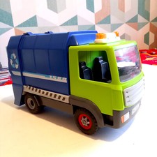 PLAYMOBIL 1580 : CAMION POUBELLE, BENNE À ORDURE + 20 PERSONNAGES - 2015 🚚
