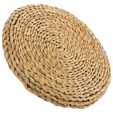  Coussin traditionnel japonais rond coussin tressé paille de paille tissée