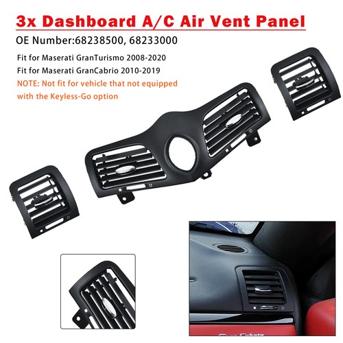 Dashboard air vent panel - a/c,