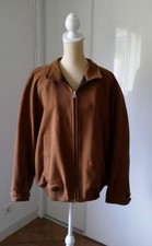 veste Burberry vintage des années 90-laine marron tabac-taille L