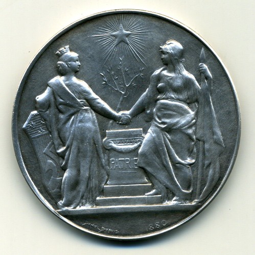 Rare médaille argent - médaille, "