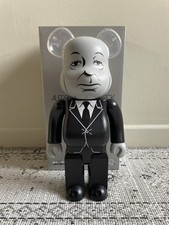MEDICOM TOY Bearbrick x  Alfred Hitchcock Be@rBrick 400% - Neuf