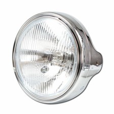 Phare chromé ducati - h4,