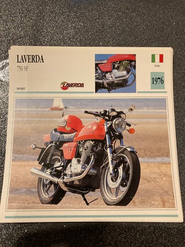 Carte fiche moto collection - moto,
