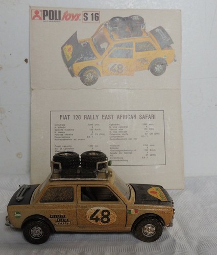 Polistil politoys s16 fiat - polistil, s16/s7