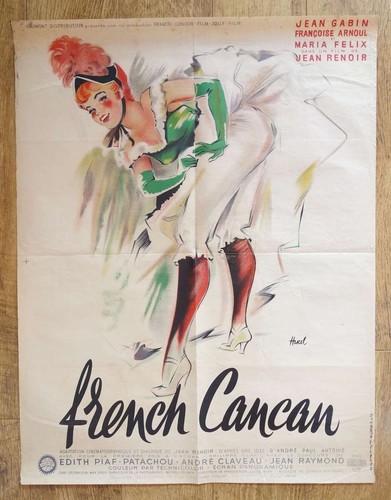 French cancan jean gabin - french,