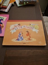 LIVRE ANIMÉ ANCIEN - LA VIE DU CHRIST PAR GILDAS - EDITIONS LUCOS