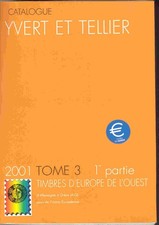 CATALOGUE 2001 YVERT TELLIER