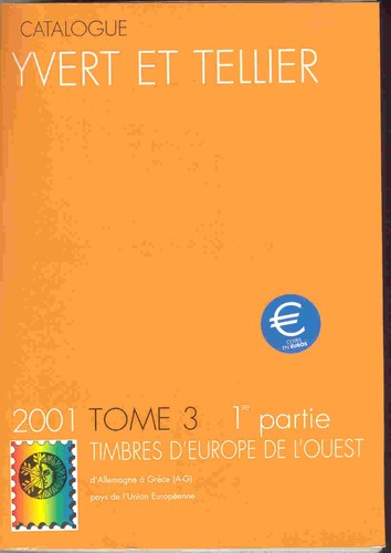 Catalogue 2001 yvert tellier - catalogue,