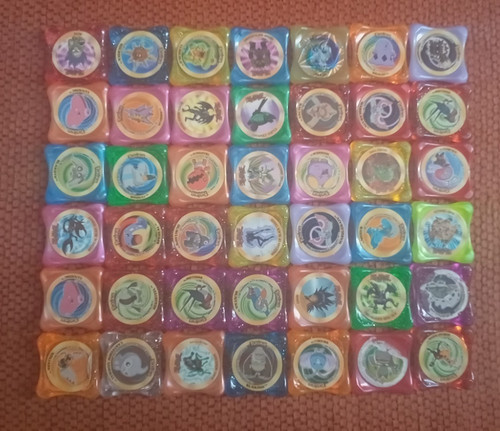 Lot jeton waps pokémon - lot, 69