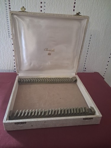 Coffret écrin vide - vide, gris