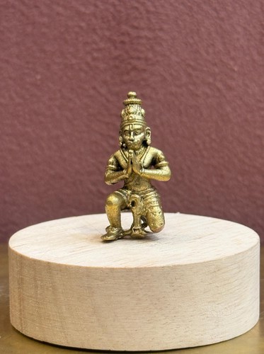 Statue laiton anjaneya - laiton,