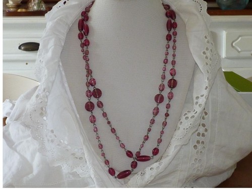 Collier sautoir fantaisie - sautoir,
