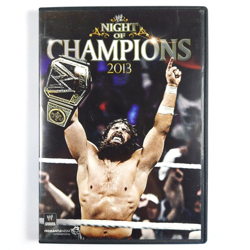 Dvd wwe night champions - wwe,