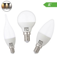 Ampoule LED E14 lampe LED ampoule forme bougie boule blanc chaud blanc froid 4W 6W