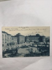 Avezzano Plazza Castello Prima Del Terremoto Cartolina 