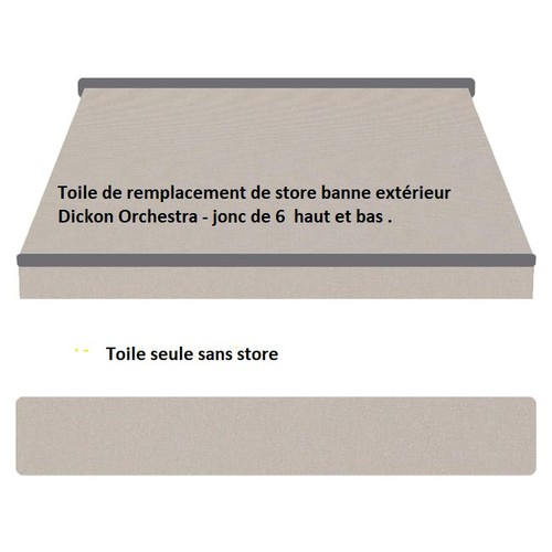 Toile store banne pour - toile,