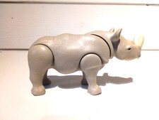 PLAYMOBIL ANIMAUX SAUVAGE/ AFRIQUE RHINOCÉROS BLANC SAVANE ZOO RESERVE