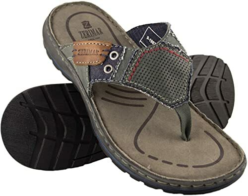 Mules cuir hommes ete - cuir,
