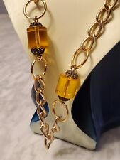 Ancien collier bijou des années 60 70 chaine vintage tour de cou cinéma théâtre