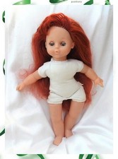 Poupée doudou rousse - poupée,