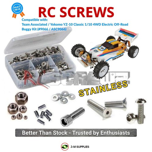 Rcscrewz stainless screw kit - screw,