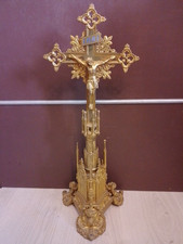 60 cm/ANCIEN CRUCIFIX Croix